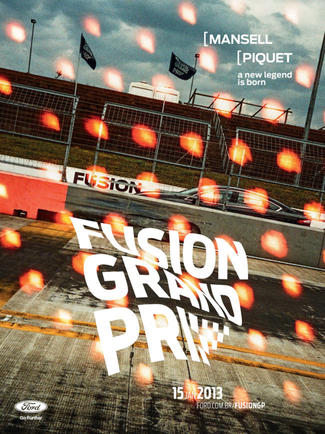 Still + Making of Ford Fusion Grand Prix - Nigel Mansell & Nelson Piquet